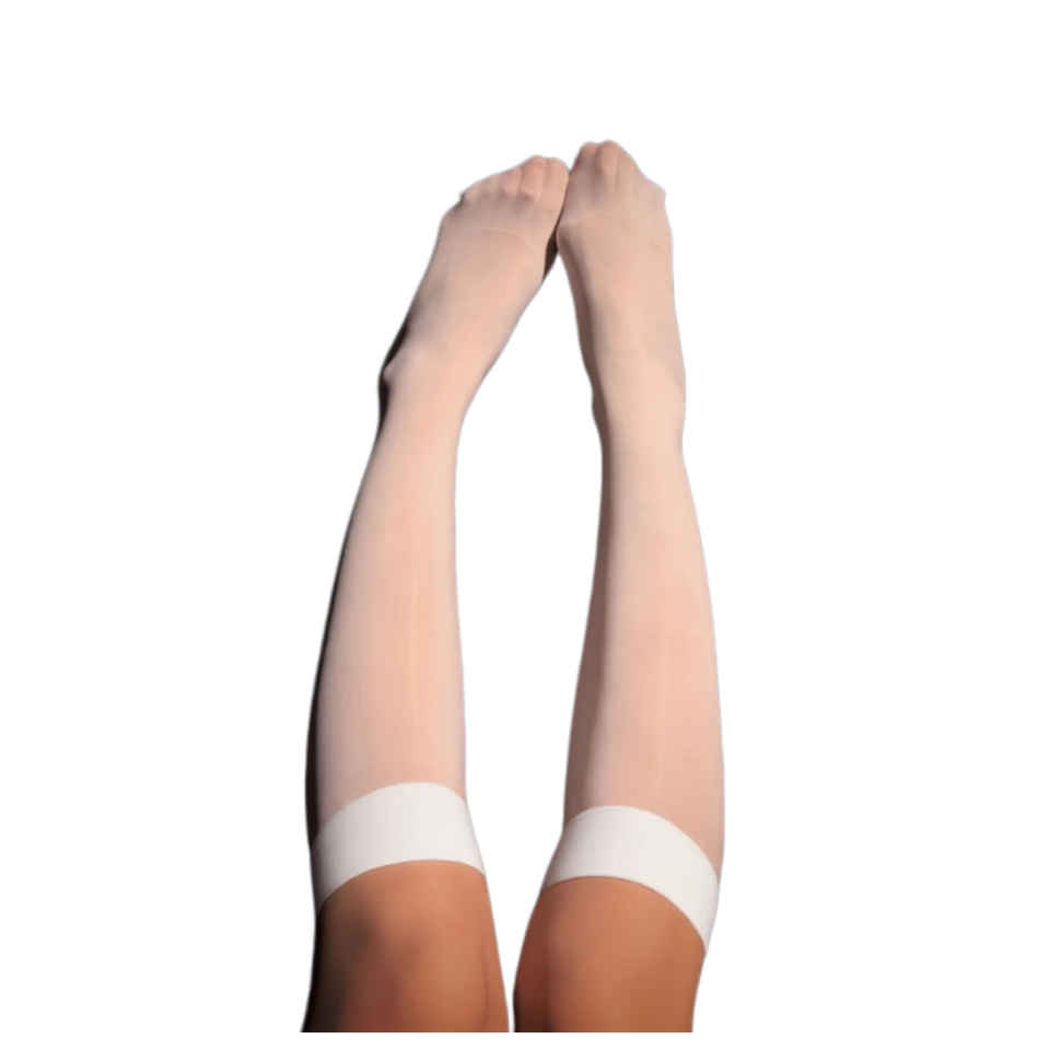 Women Formal Wear M&S - Glossy Horse Oil Shiny Long Socks