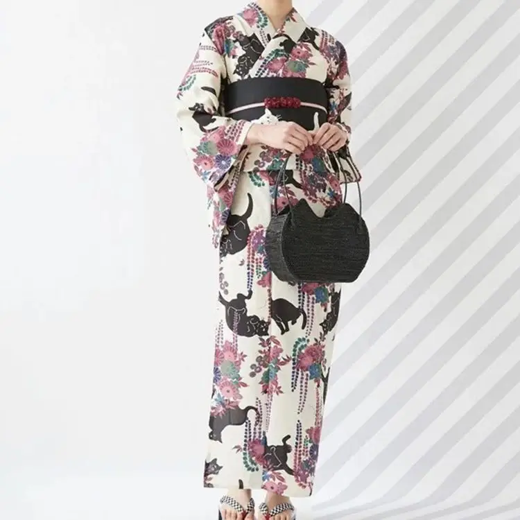 Japanese Women Formal Wear - Traditional Japanese Kimono Women Cosplay Clothes