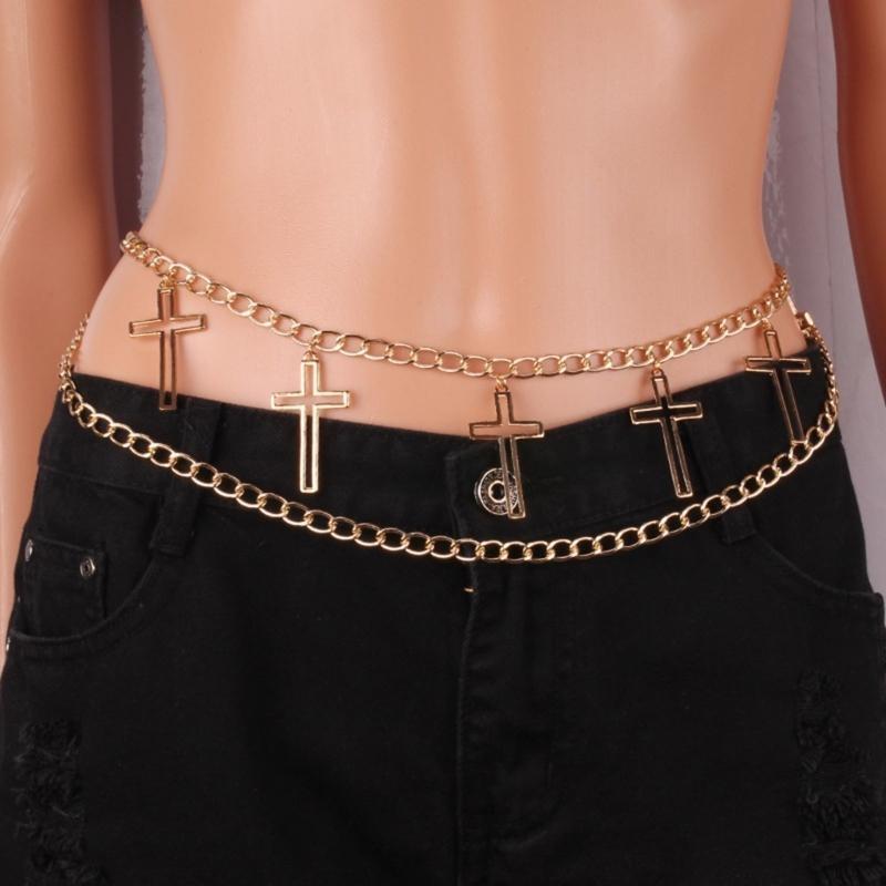 39BD Cool Crossed Pendant Wais - Women Formal Event Wear ulasan dan harga