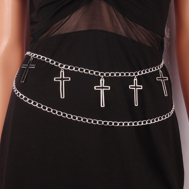 39BD Cool Crossed Pendant Wais - Women Formal Event Wear ulasan dan harga