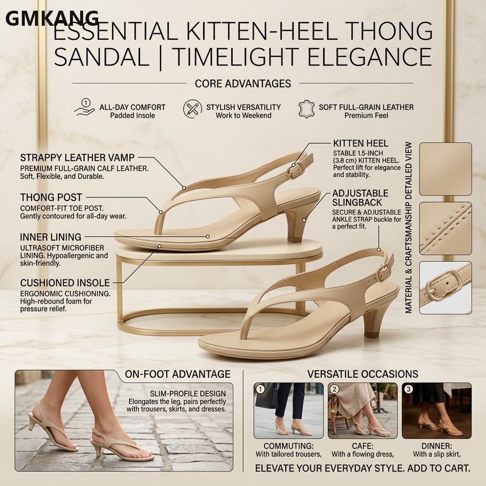 Women’s V-Shaped Toe Frontless - Kitten Heel Women ulasan dan harga