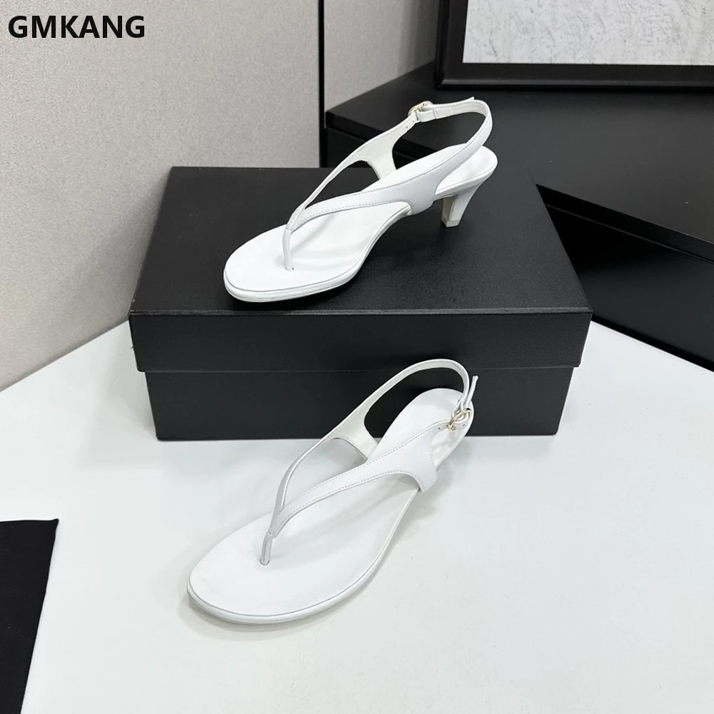 Women’s V-Shaped Toe Frontless - Kitten Heel Women ulasan dan harga