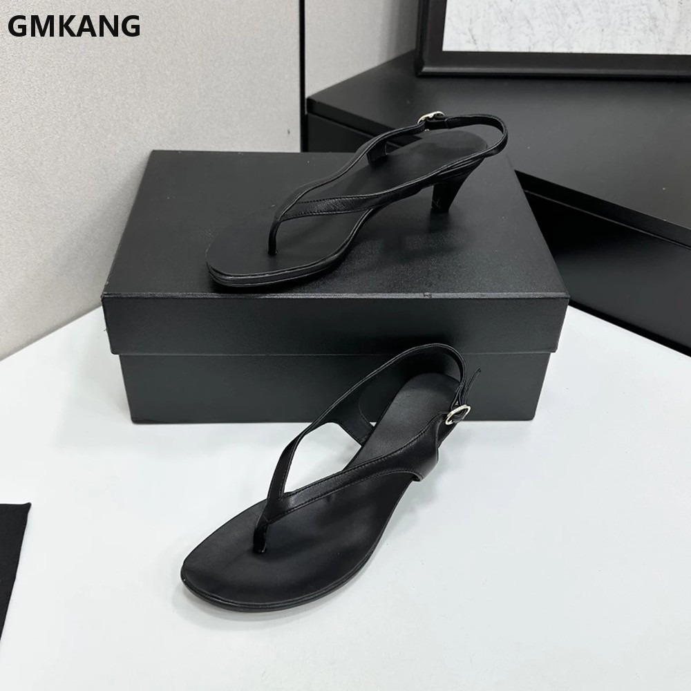 Women’s V-Shaped Toe Frontless - Kitten Heel Women ulasan dan harga