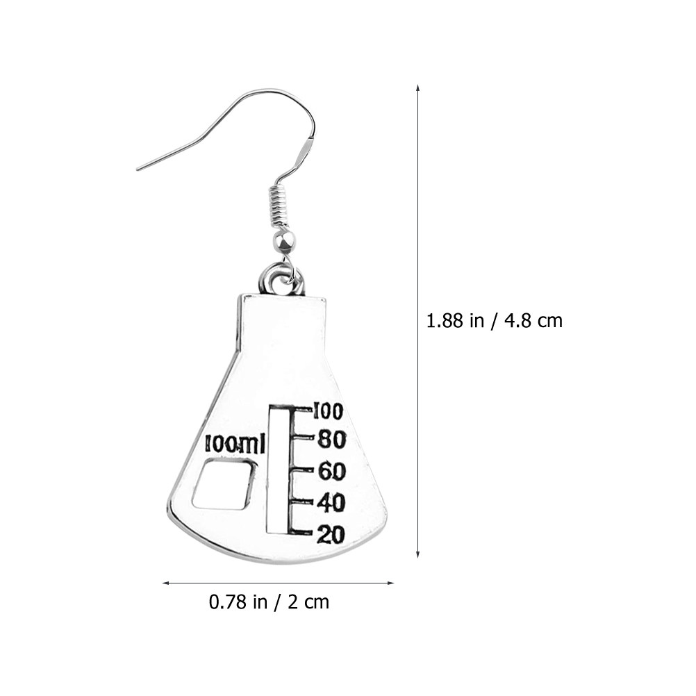 1Pair Microscope Earrings Wome - Unique Women'S Formal Wear ulasan dan harga