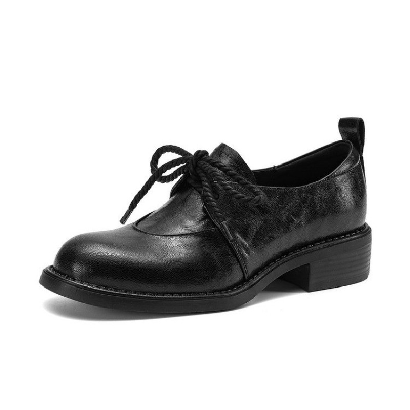 French Vintage Simple Lace-up  - Kitten Heel Women ulasan dan harga