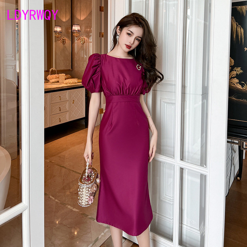 2023 Summer New Women's Style  - Wrap Dress Work ulasan dan harga