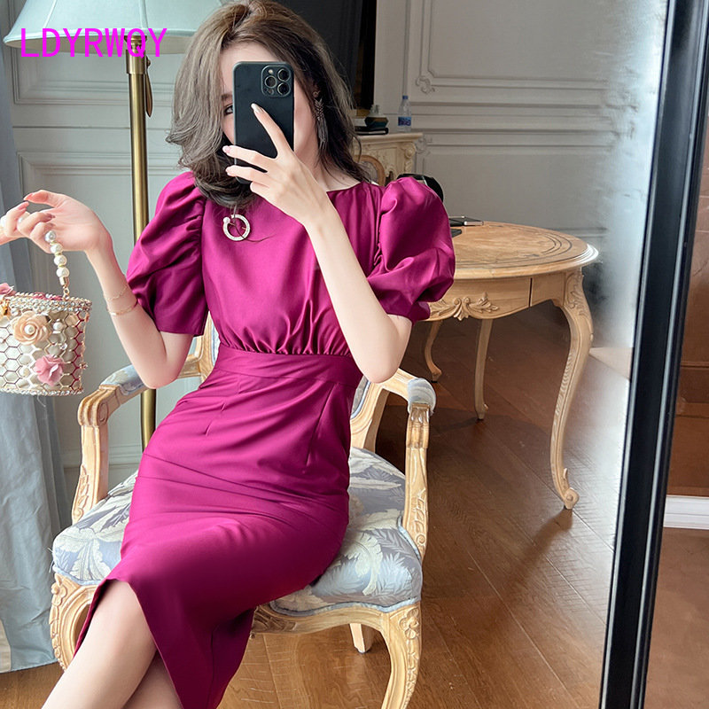 2023 Summer New Women's Style  - Wrap Dress Work ulasan dan harga