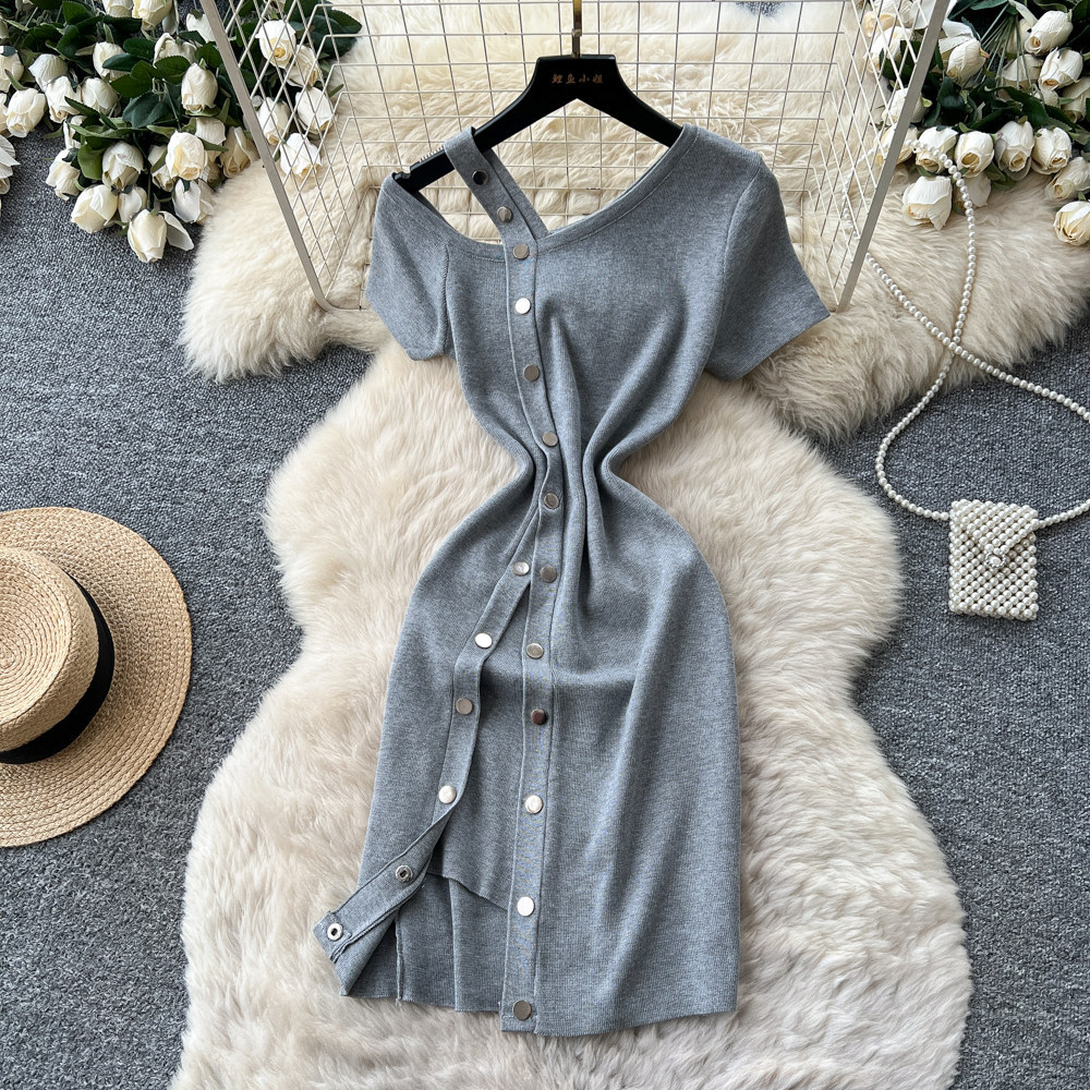 Dress Women Mid Length Dresses - Wrap Dress Work ulasan dan harga