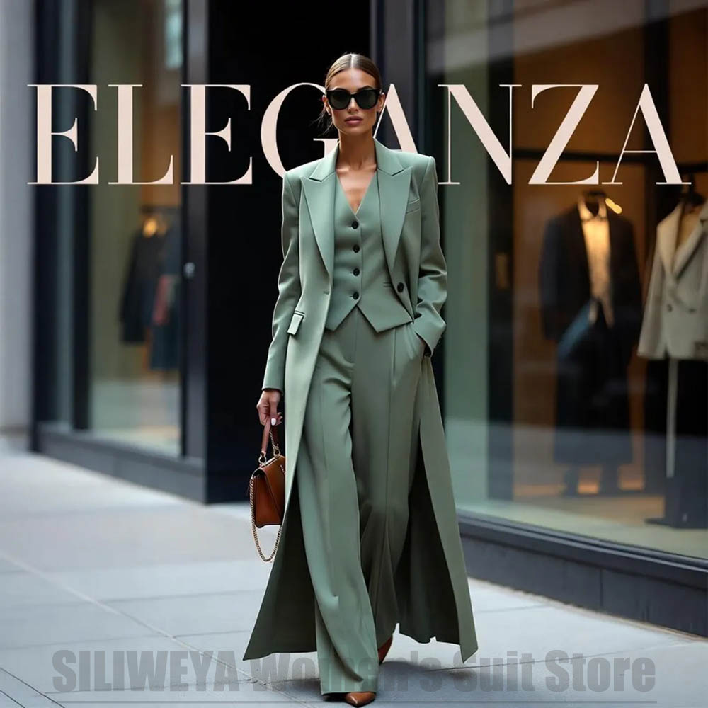 Chic Women's Suit Set Three Pi - Women'S Office Formal Wear For Ladies ulasan dan harga
