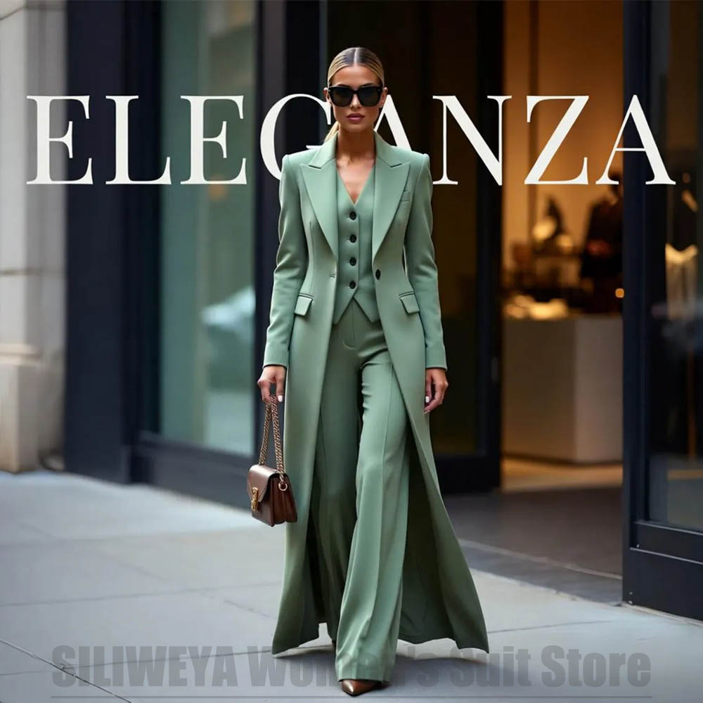 Chic Women's Suit Set Three Pi - Women'S Office Formal Wear For Ladies ulasan dan harga