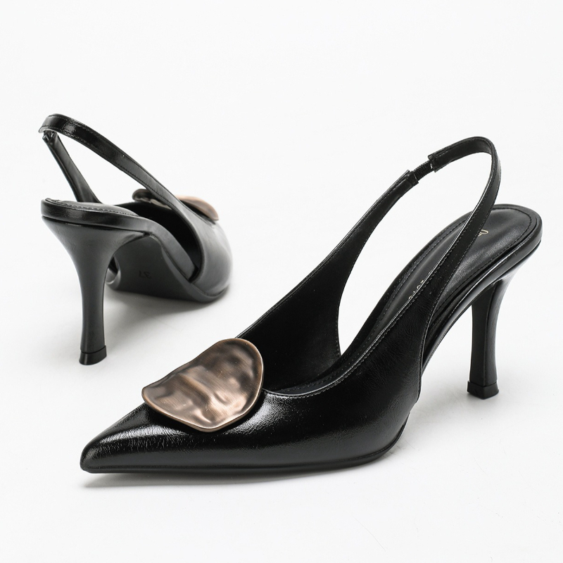 Elegant Backless High Heels fo - Slingback Heel Formal ulasan dan harga