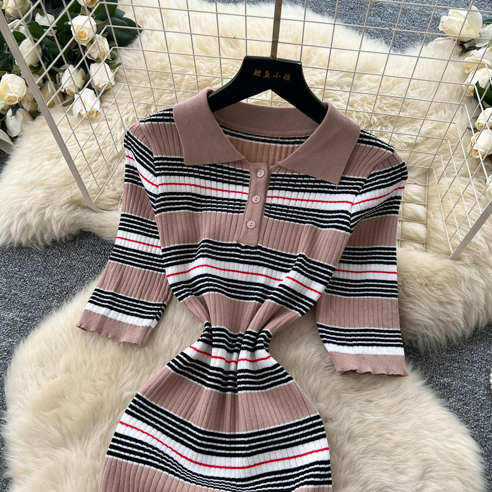 Mid Length Dress Women Dresses - Wrap Dress Work ulasan dan harga