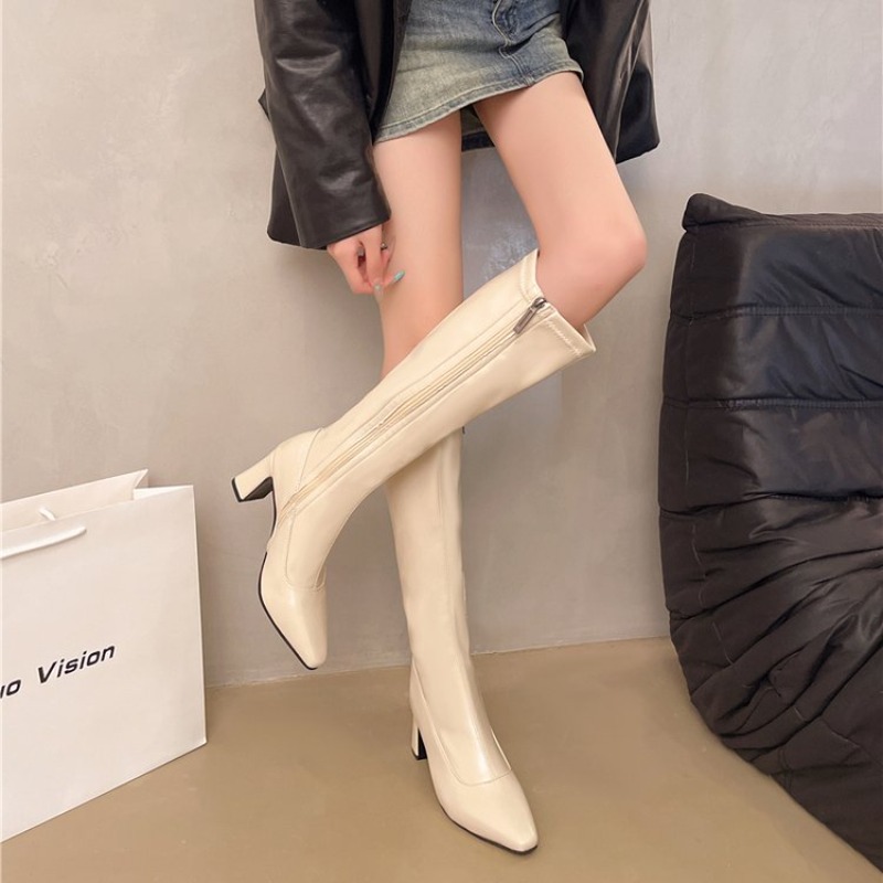 Women's Knee-High Boots Pointe - Women Formal Wear Footwear ulasan dan harga