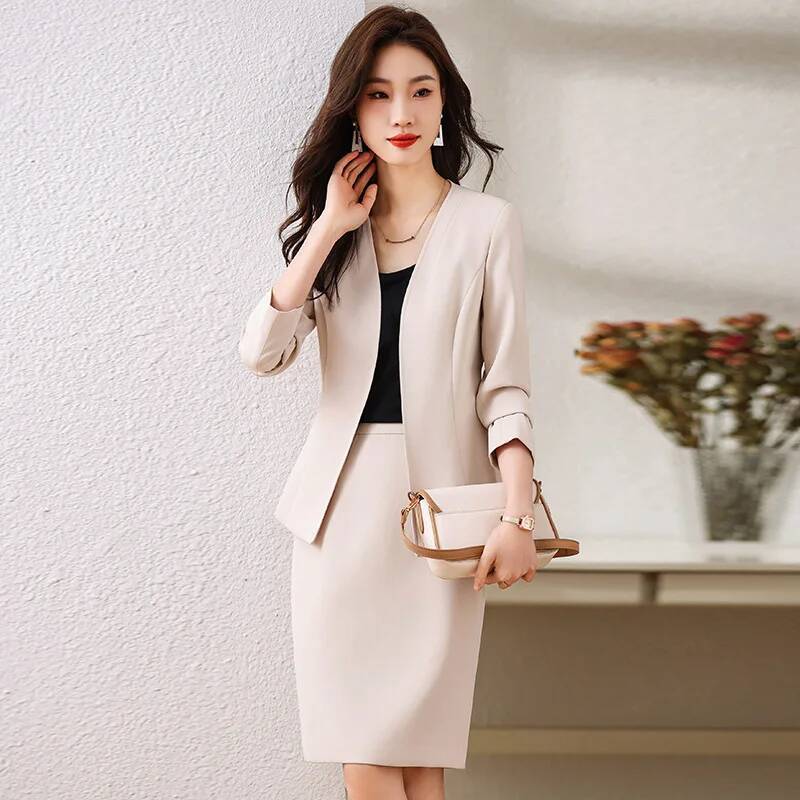 Formal Women Business Suits wi - Women Formal Wear With Skirt ulasan dan harga