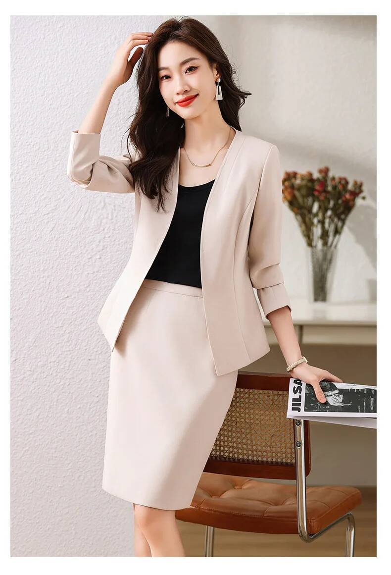 Formal Women Business Suits wi - Women Formal Wear With Skirt ulasan dan harga
