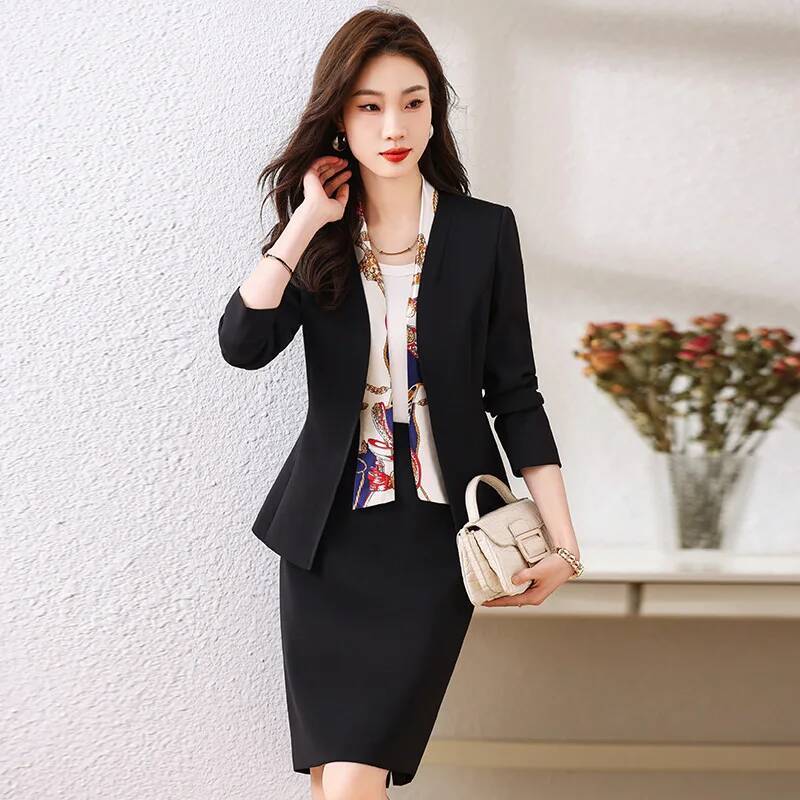 Formal Women Business Suits wi - Women Formal Wear With Skirt ulasan dan harga