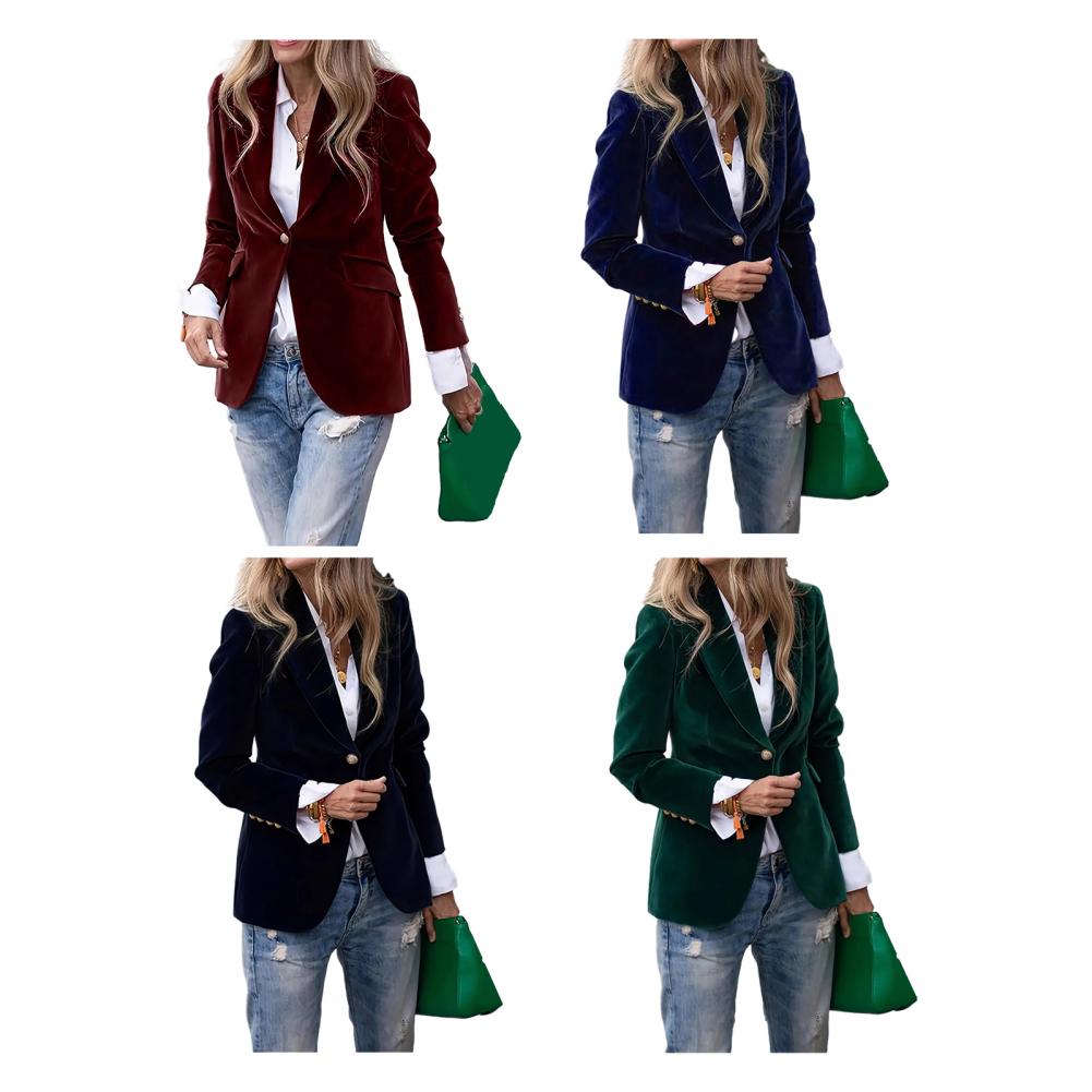 Velvet Large Size Women Prom P - Women'S Office Formal Wear For Ladies ulasan dan harga