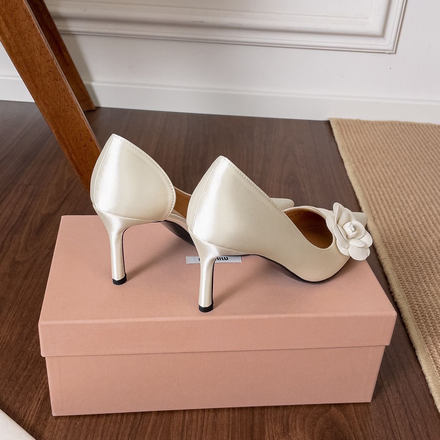Satin Pointed Stiletto Pumps W - Women Formal Wear Footwear ulasan dan harga