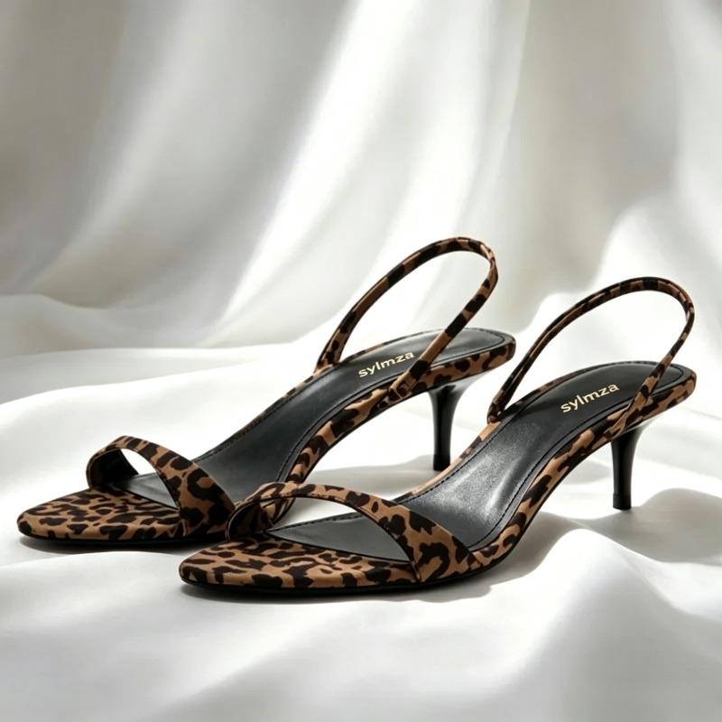 2026 Summer Sexy Open Toe High - Kitten Heel Women ulasan dan harga