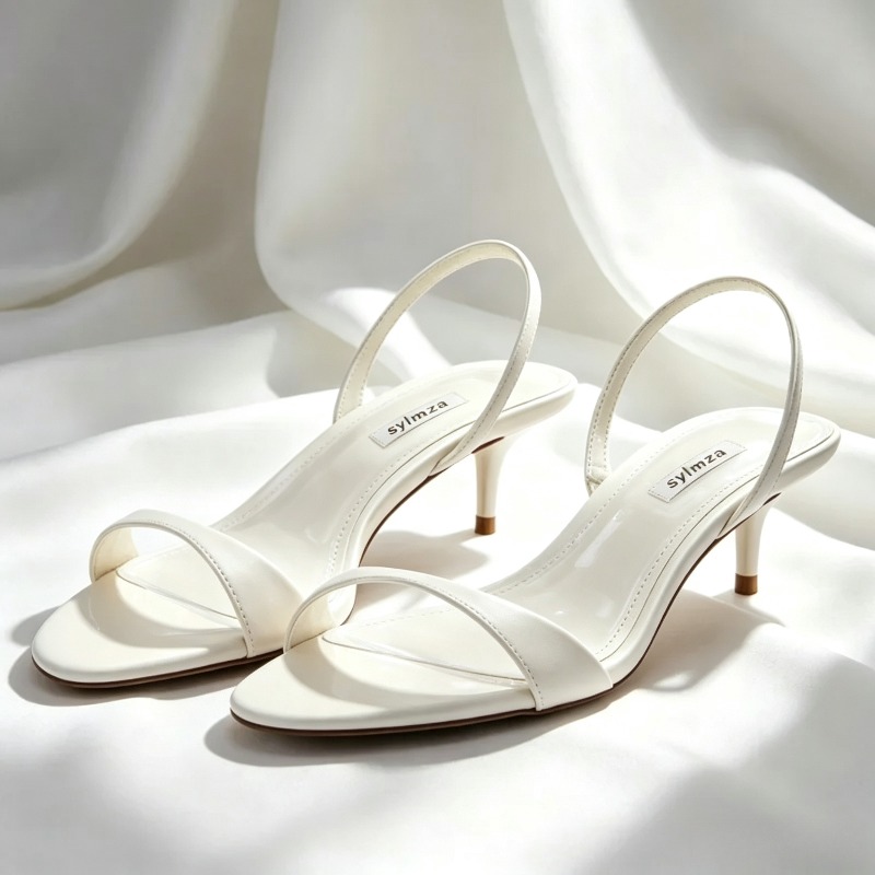 2026 Summer Sexy Open Toe High - Kitten Heel Women ulasan dan harga