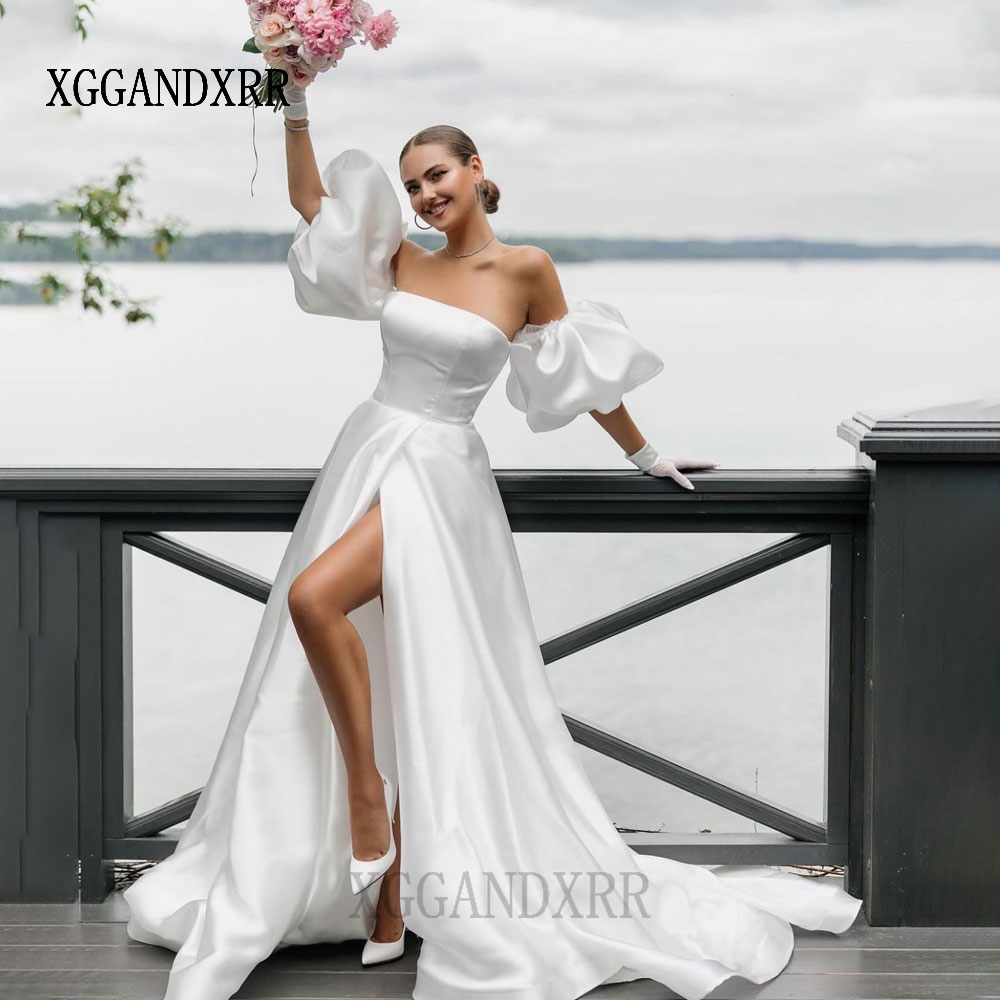 Customized A Line Wedding Dres - Formal Gala Wear Women ulasan dan harga