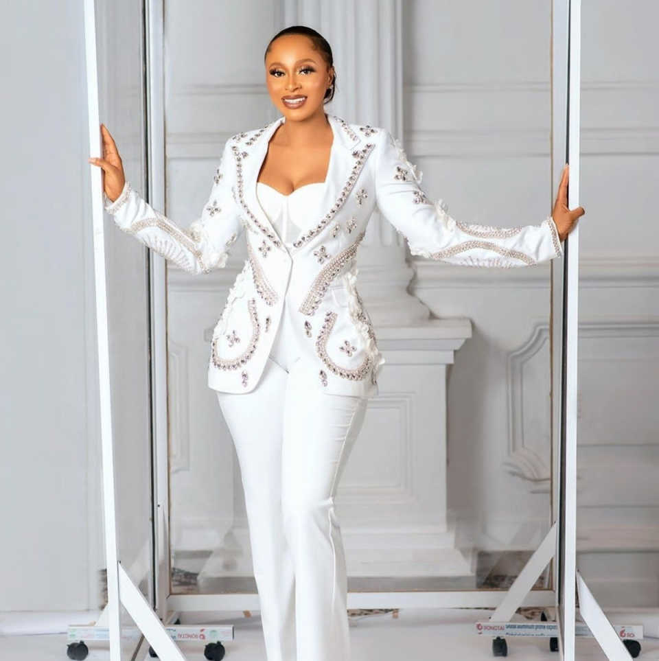 Luxury Women Pants Suits 2 Pcs - Women'S Formal Wear For Wedding Guest ulasan dan harga