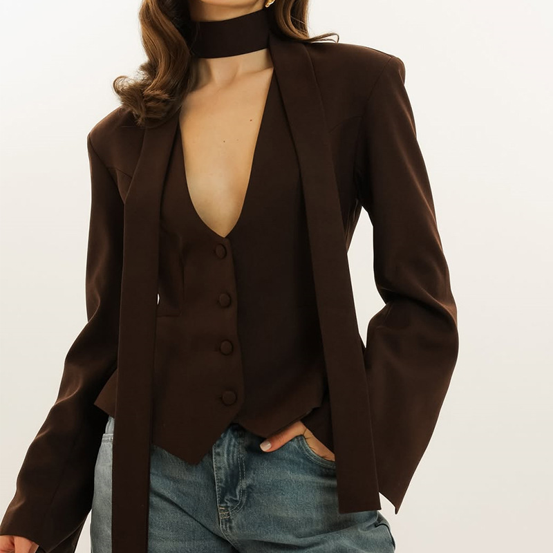 Autumn Women Suit 1 Piece Shor - Women'S Formal Wear For Wedding Guest ulasan dan harga