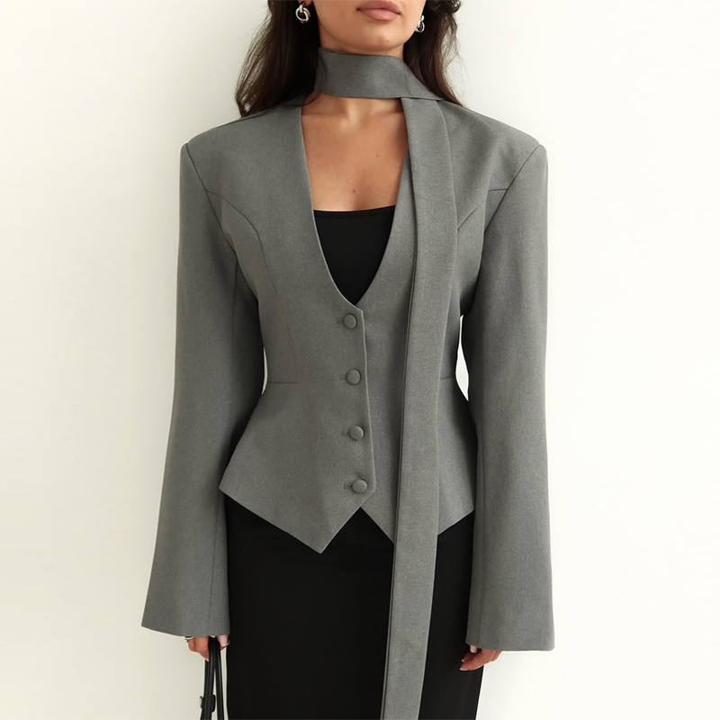 Autumn Women Suit 1 Piece Shor - Women'S Formal Wear For Wedding Guest ulasan dan harga