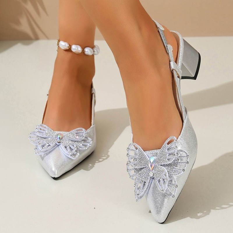 Women's Slingbacks Pointed Toe - Slingback Heel Formal ulasan dan harga