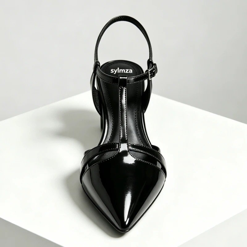 Patent Leather Kitten Heel Wom - Kitten Heel Women ulasan dan harga