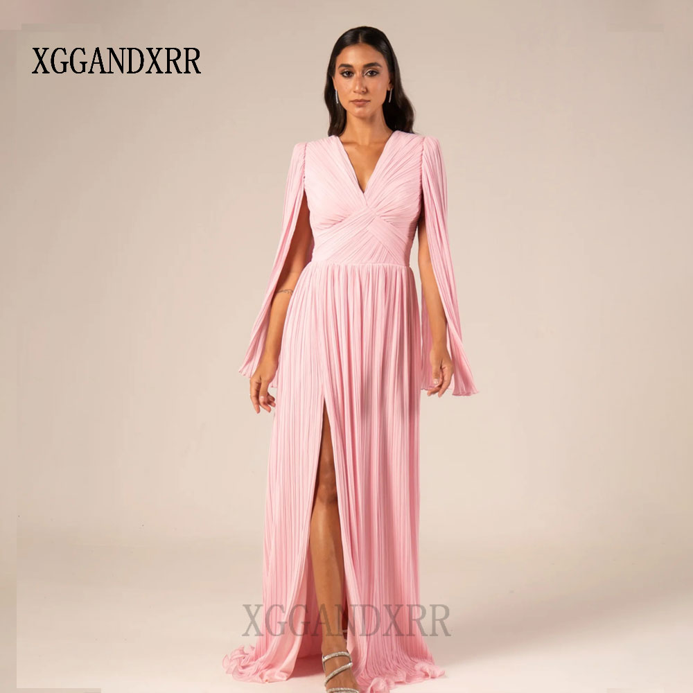 Customized Pink A Line Prom Dr - Formal Gala Wear Women ulasan dan harga