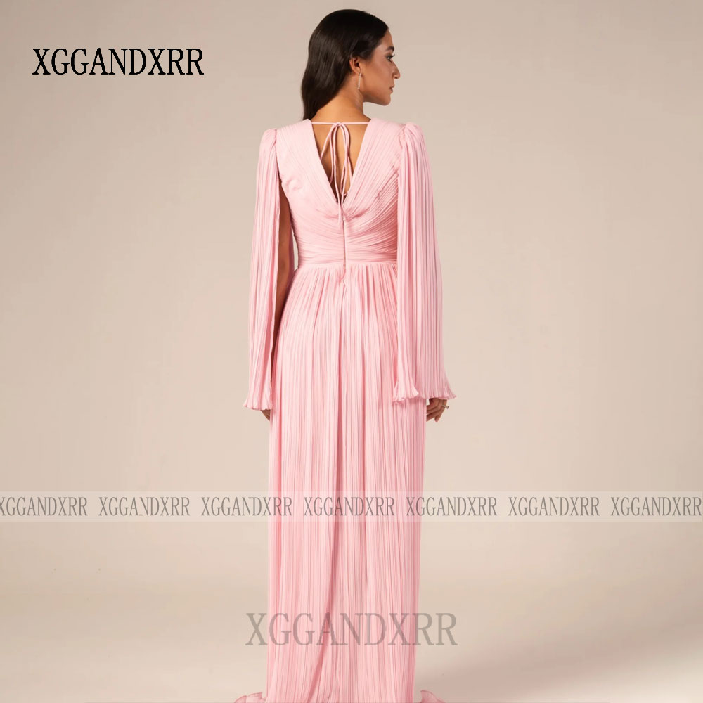 Customized Pink A Line Prom Dr - Formal Gala Wear Women ulasan dan harga