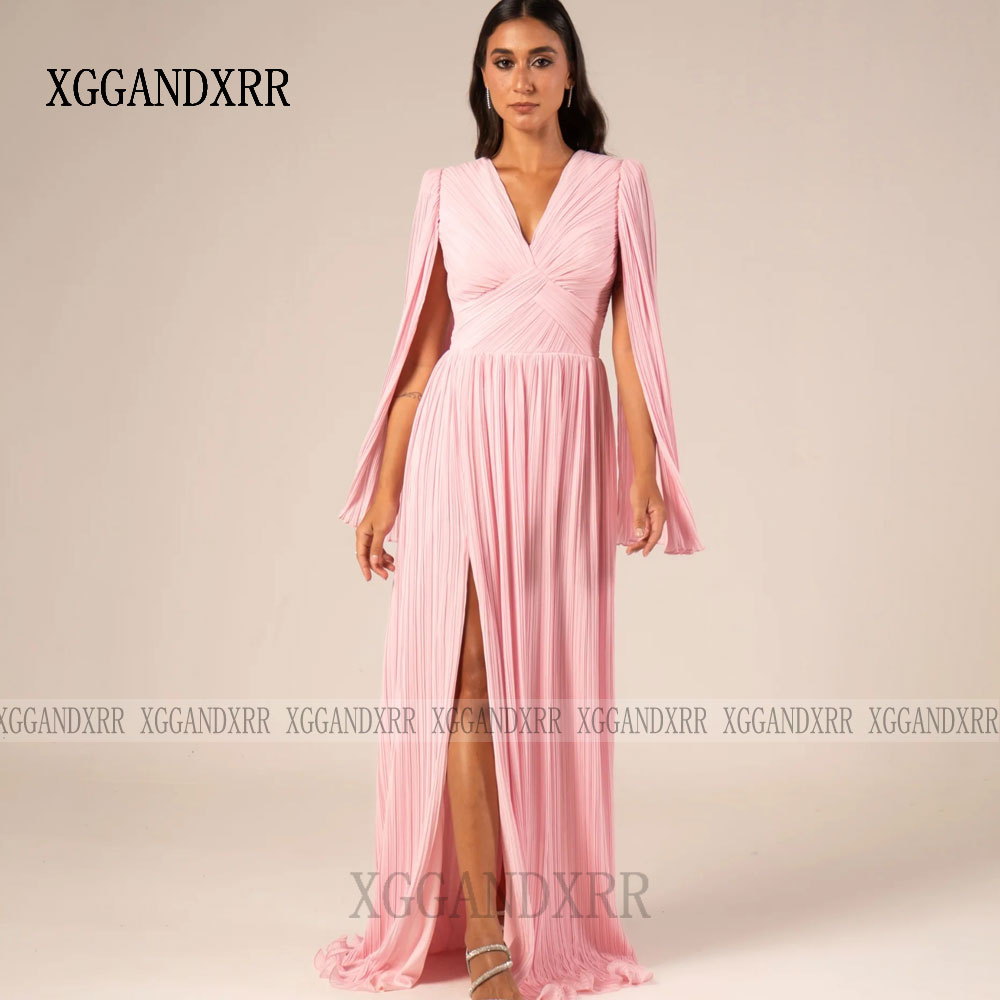 Customized Pink A Line Prom Dr - Formal Gala Wear Women ulasan dan harga