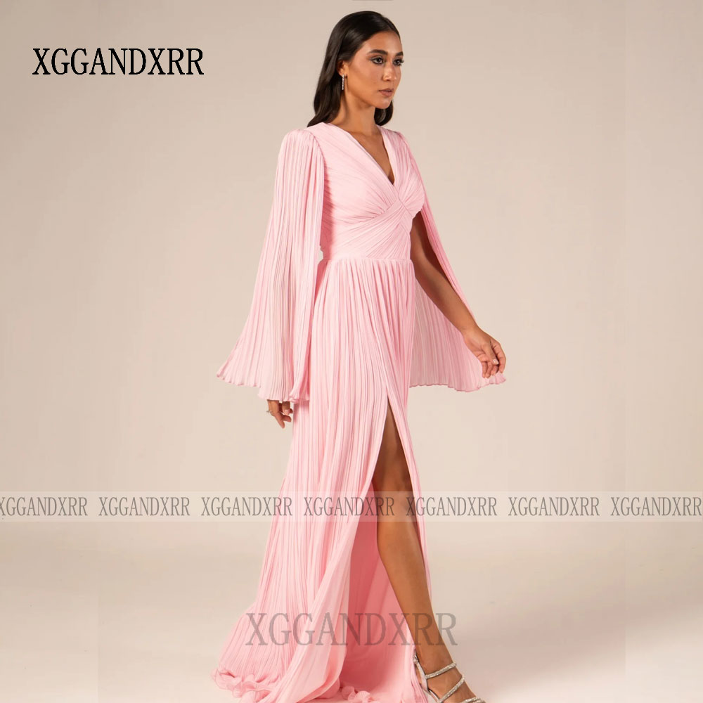 Customized Pink A Line Prom Dr - Formal Gala Wear Women ulasan dan harga