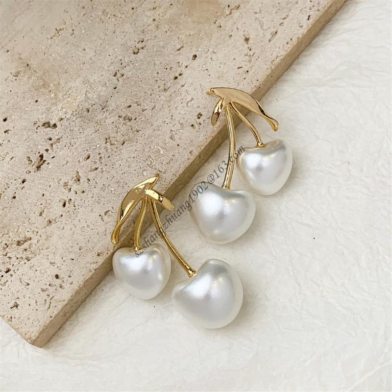 Cherries Blossom Pearls Ear Je - Women Formal Event Wear ulasan dan harga