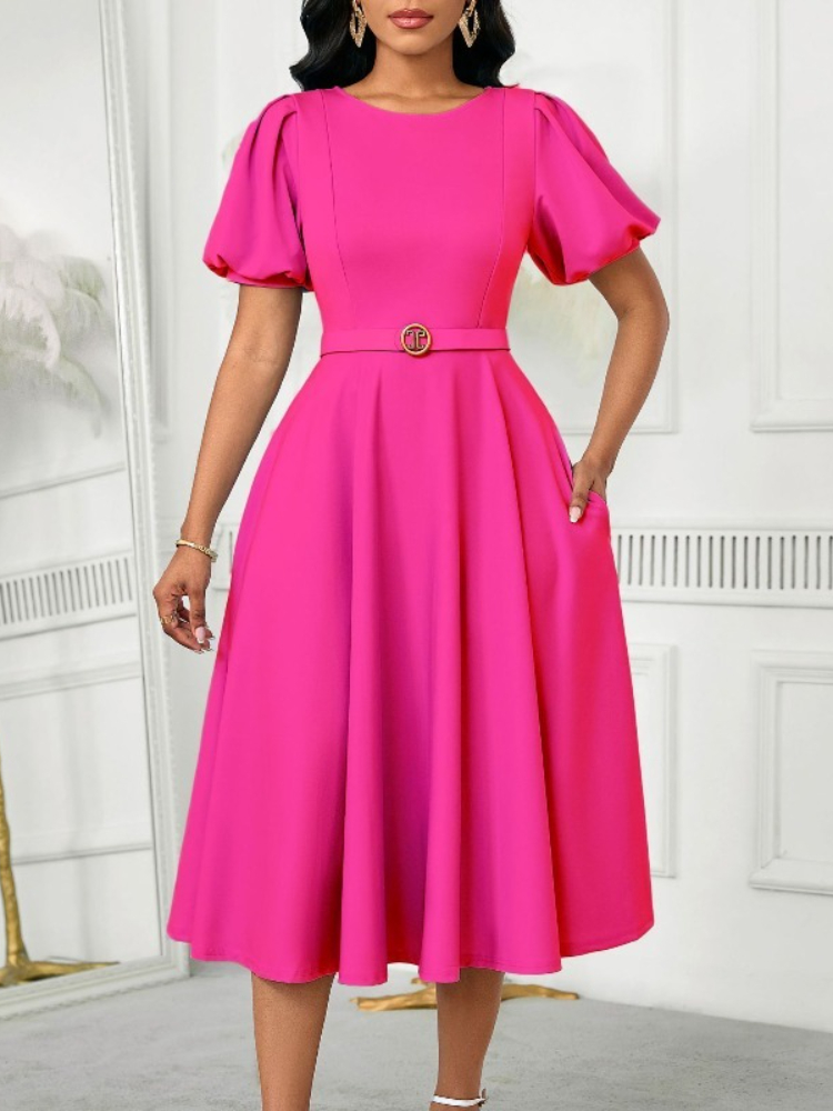 2025 New Office Lady Work O-Ne - Wrap Dress Work ulasan dan harga
