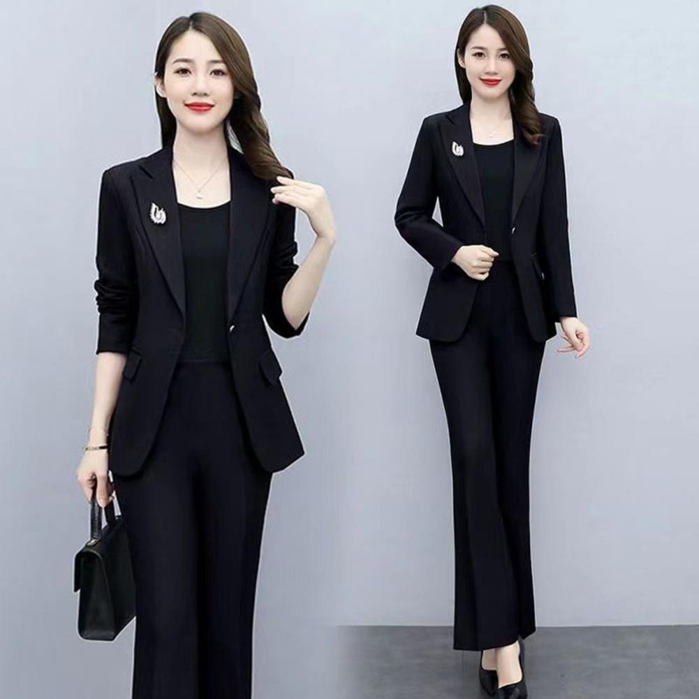 2 Pcs/Set Lady Formal Coat Pan - Women'S Office Formal Wear For Ladies ulasan dan harga