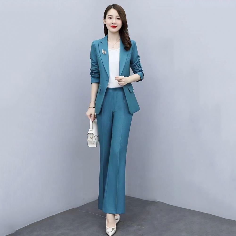 2 Pcs/Set Lady Formal Coat Pan - Women'S Office Formal Wear For Ladies ulasan dan harga