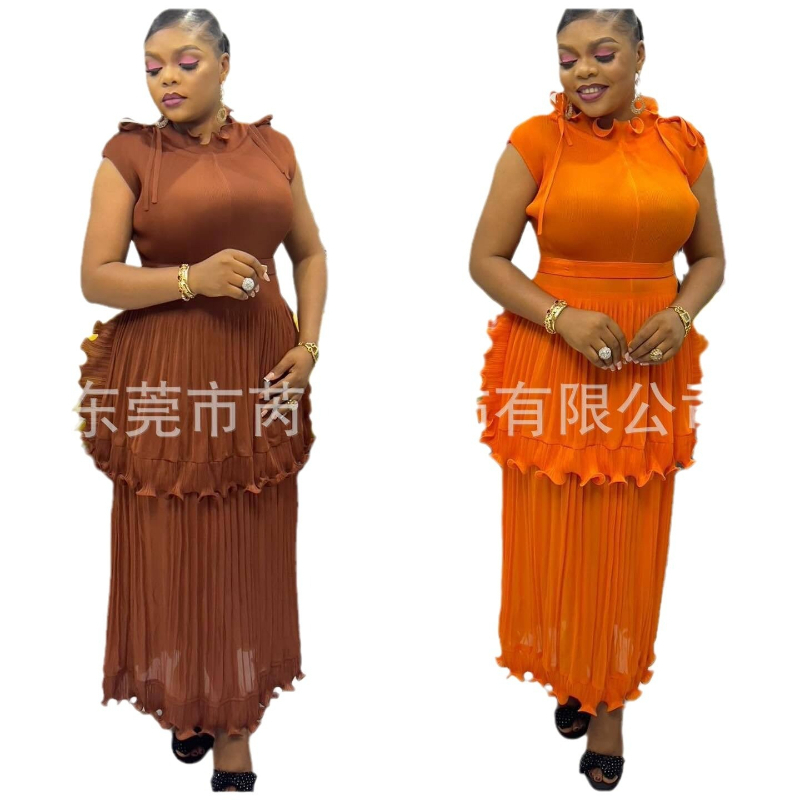 Women Long Dress Dresses A Lin - Wrap Dress Work ulasan dan harga