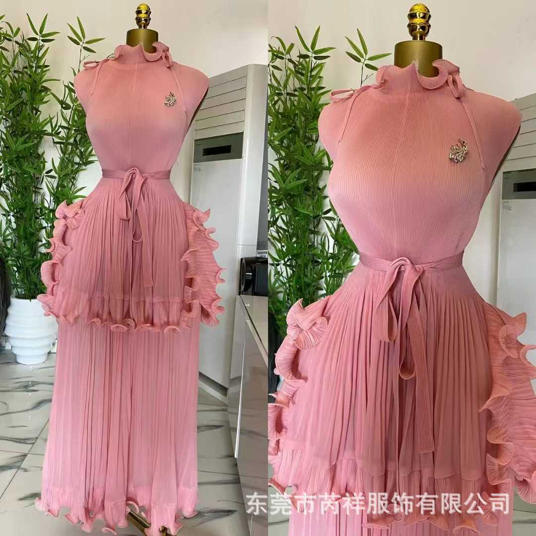 Women Long Dress Dresses A Lin - Wrap Dress Work ulasan dan harga